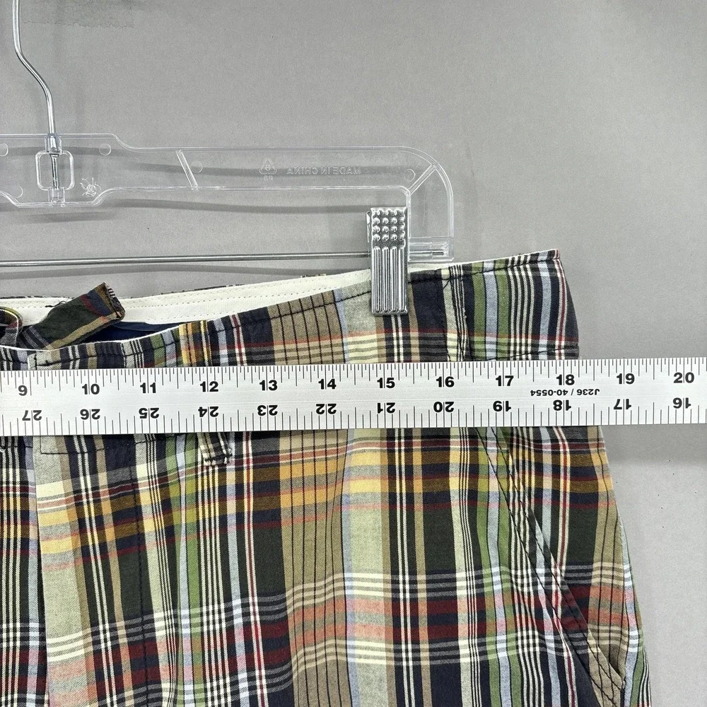 Polo Ralph Lauren Shorts Mens 36 Multicolor‎ Plaid Madras Casual 10